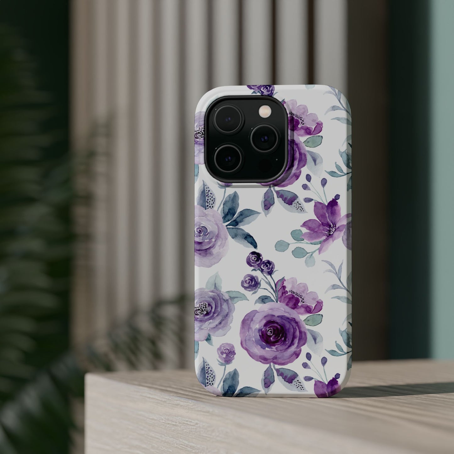 Magnetic Phone Case (Classic Floral)