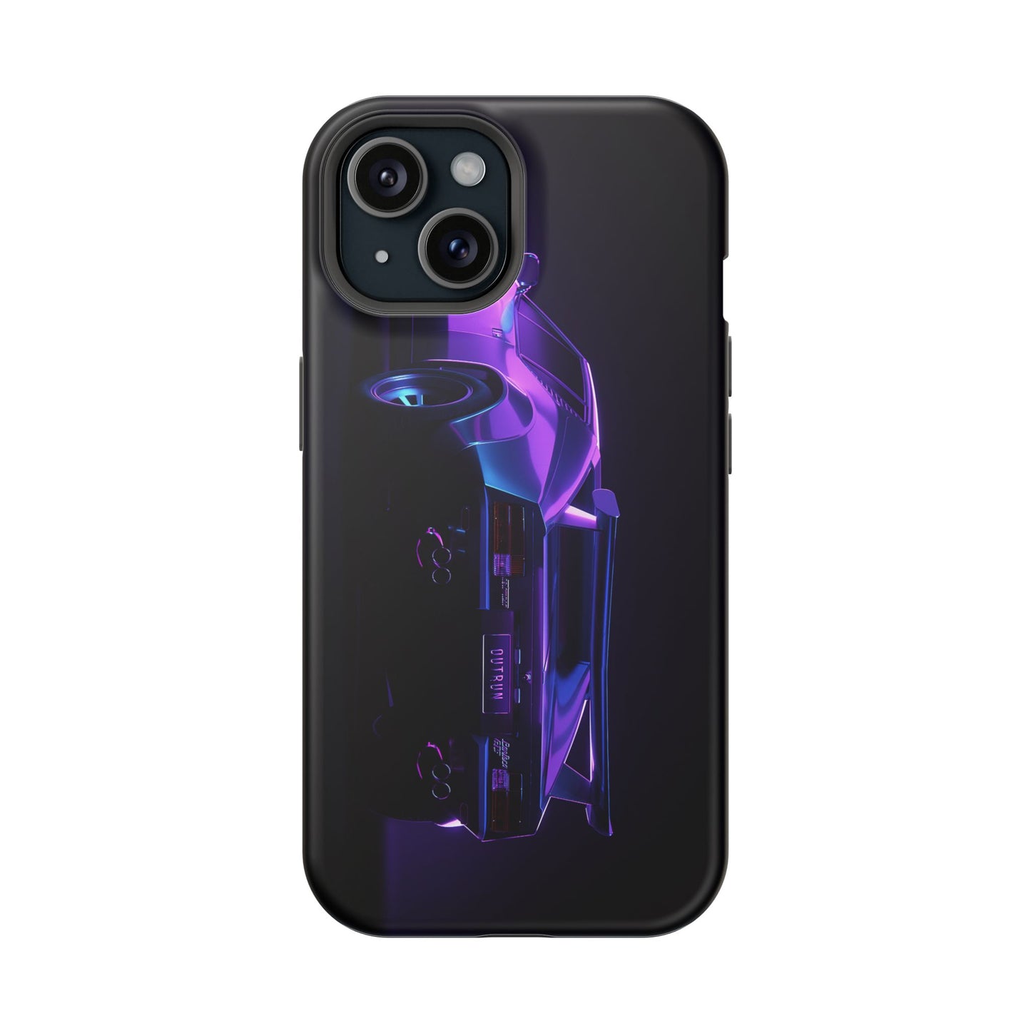 Magnetic Phone Case (Purple Future Car)