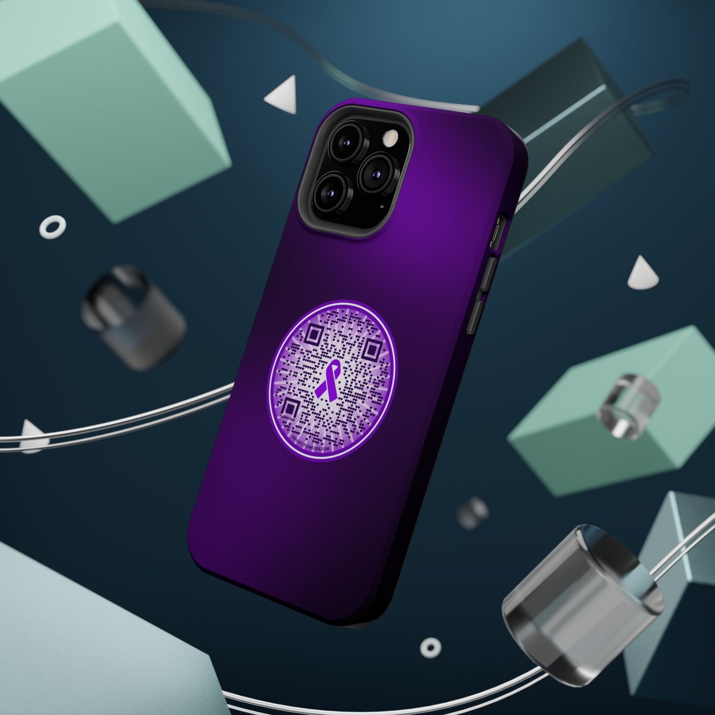 Magnetic Phone Case (Sky Info QR Code)