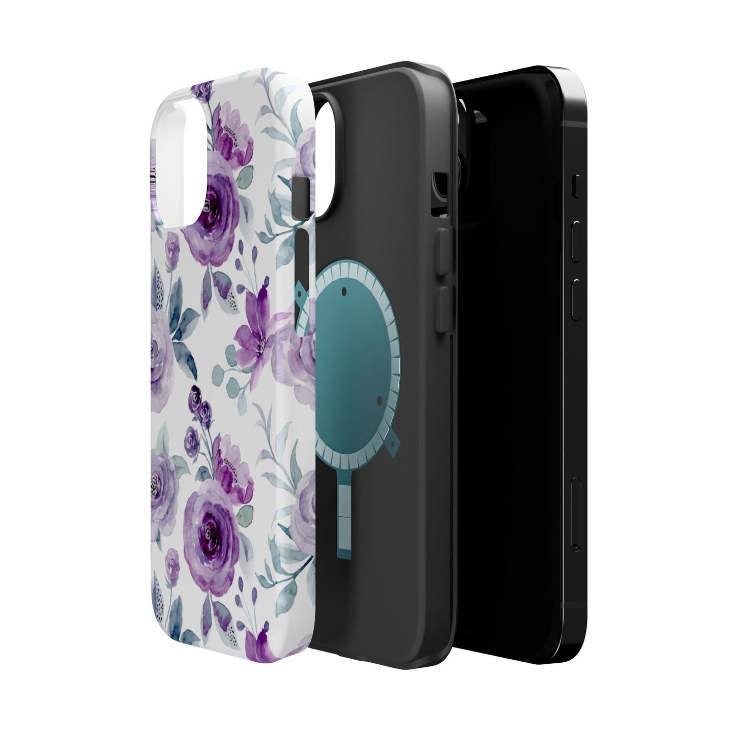 Magnetic Phone Case (Classic Floral)