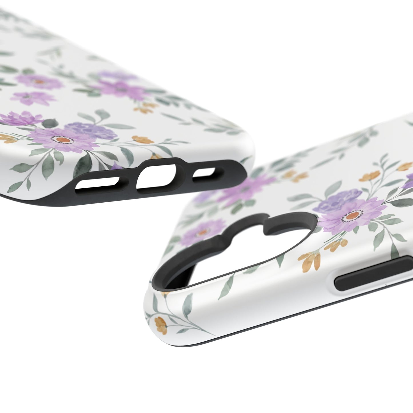 Magnetic Phone Case (Floral Pattern)