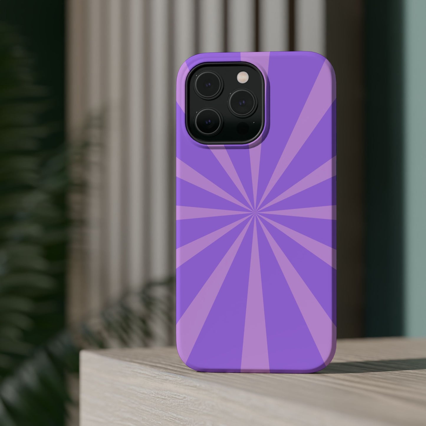 Magnetic Phone Case (Purple Star)