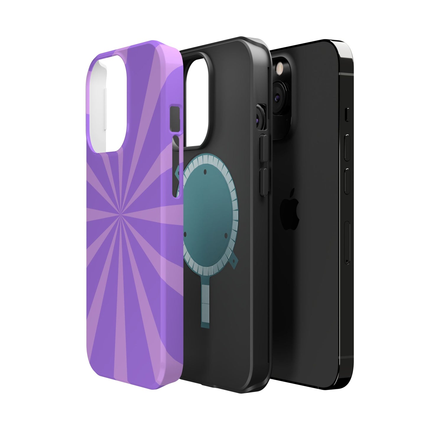 Magnetic Phone Case (Purple Star)