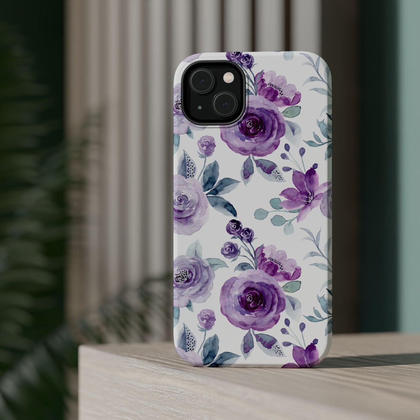 Magnetic Phone Case (Classic Floral)