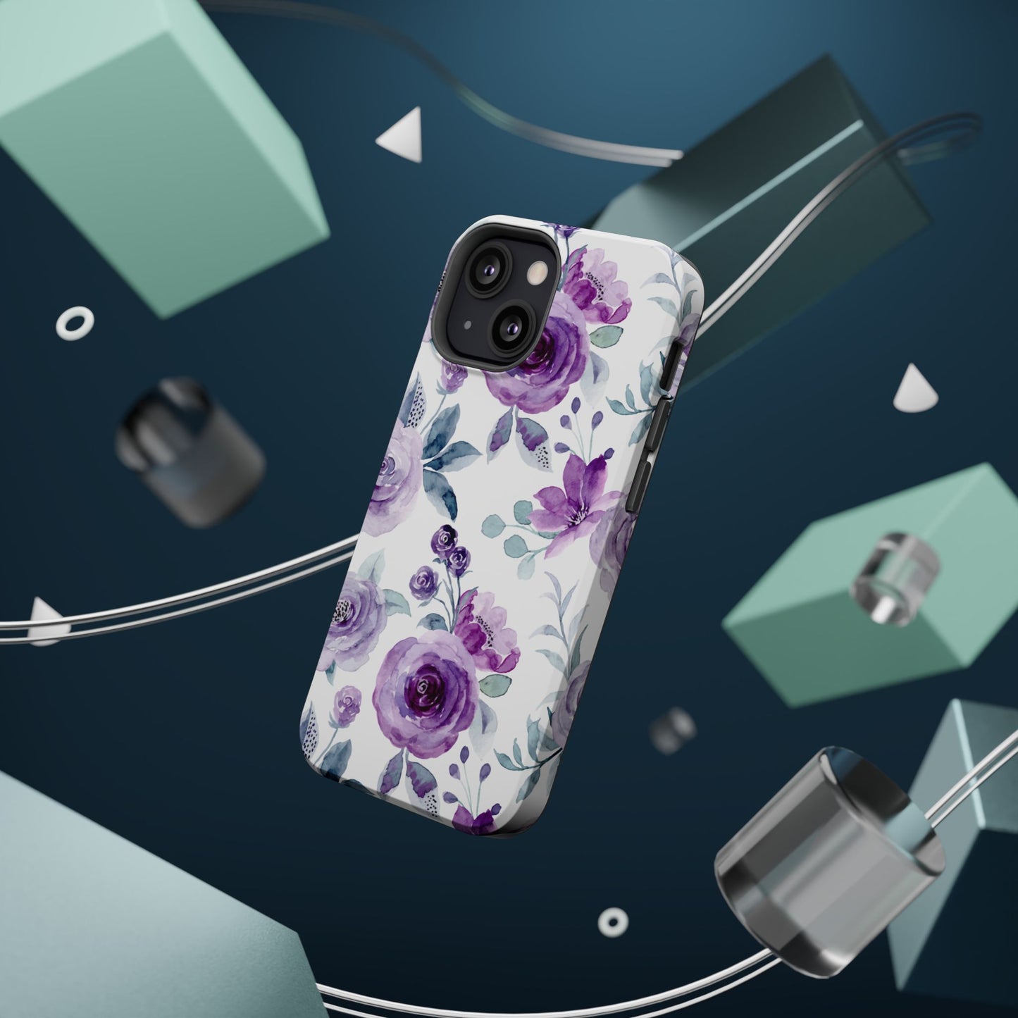 Magnetic Phone Case (Classic Floral)