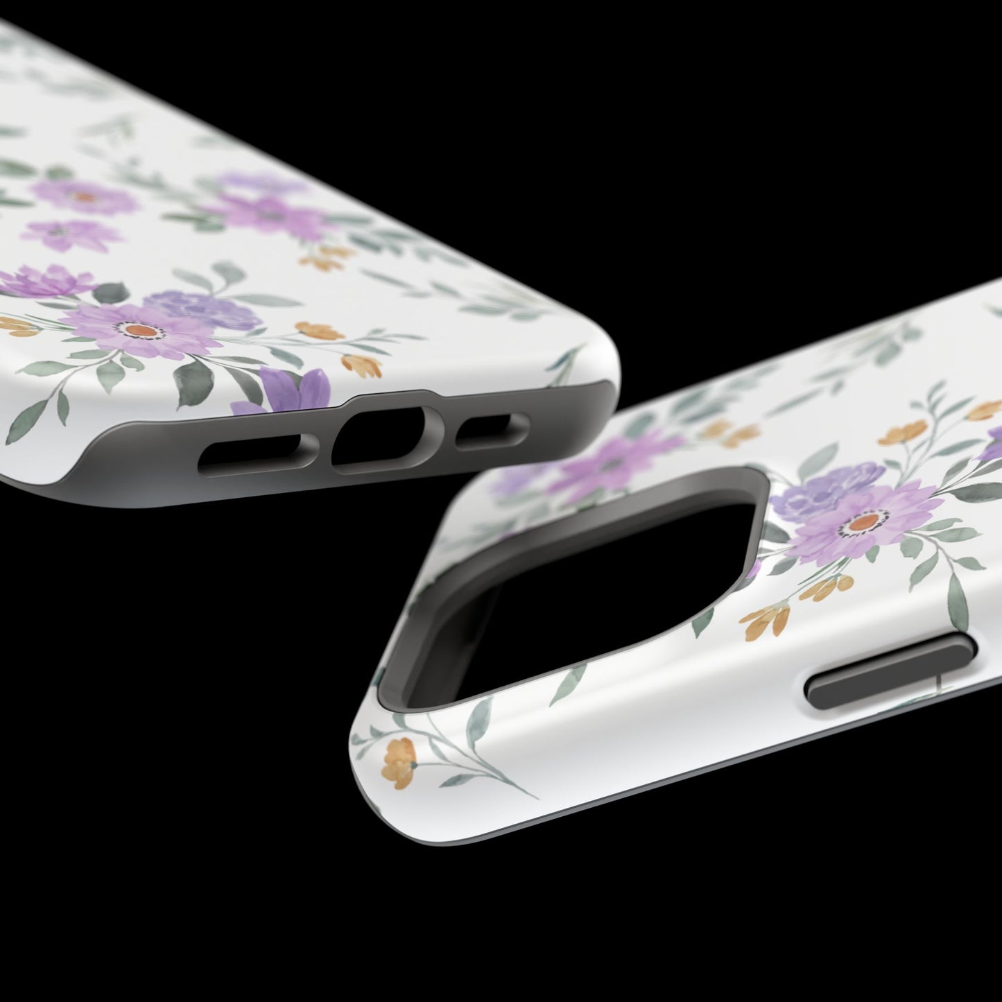 Magnetic Phone Case (Floral Pattern)