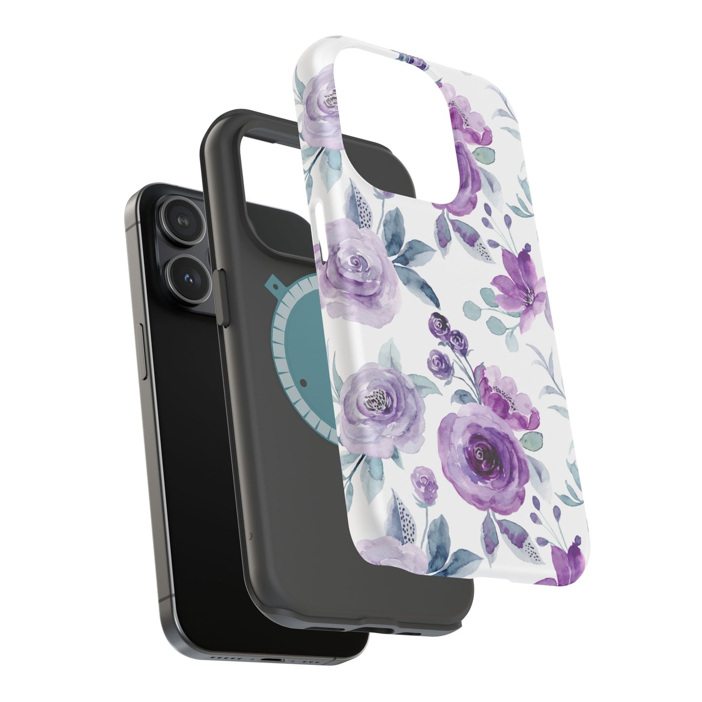 Magnetic Phone Case (Classic Floral)