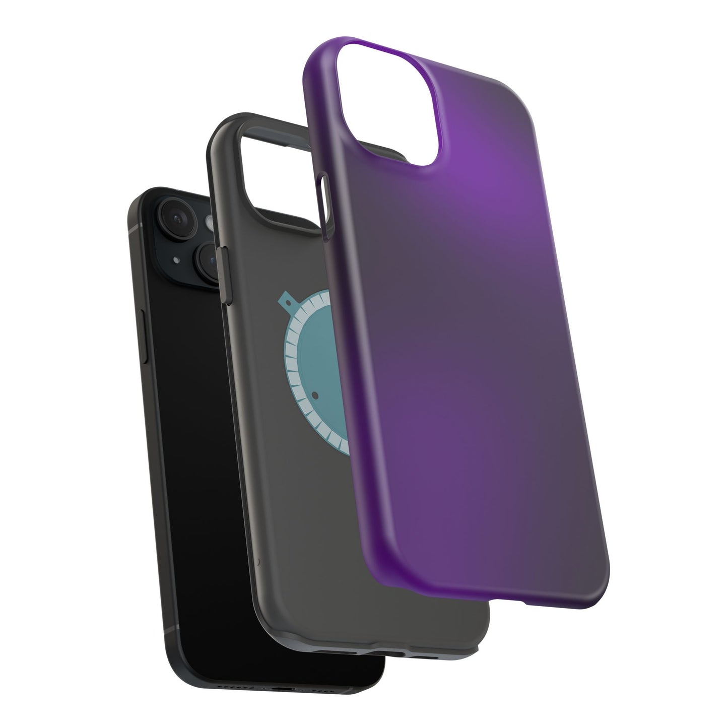 Magnetic Phone Case (Purple Gradient)