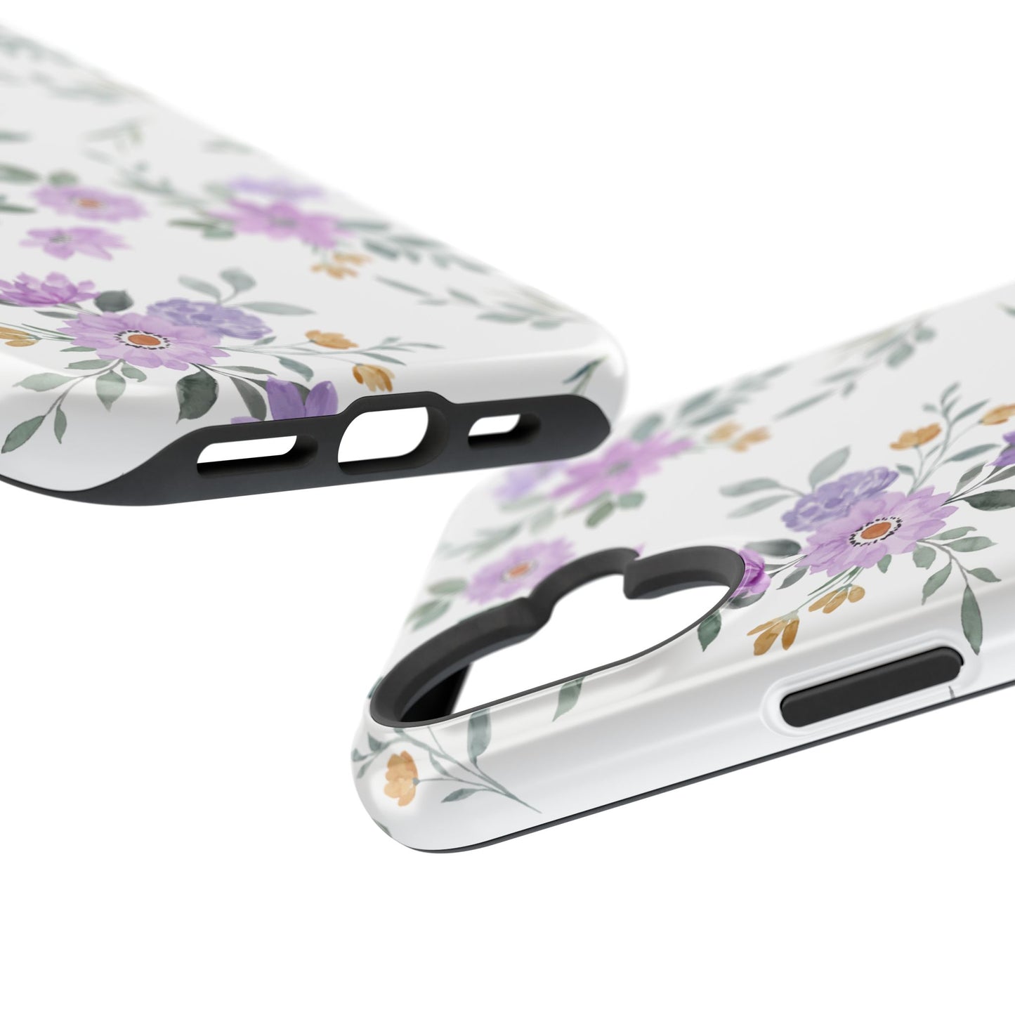 Magnetic Phone Case (Floral Pattern)
