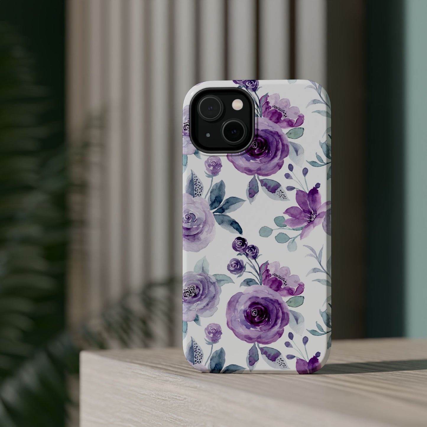 Magnetic Phone Case (Classic Floral)