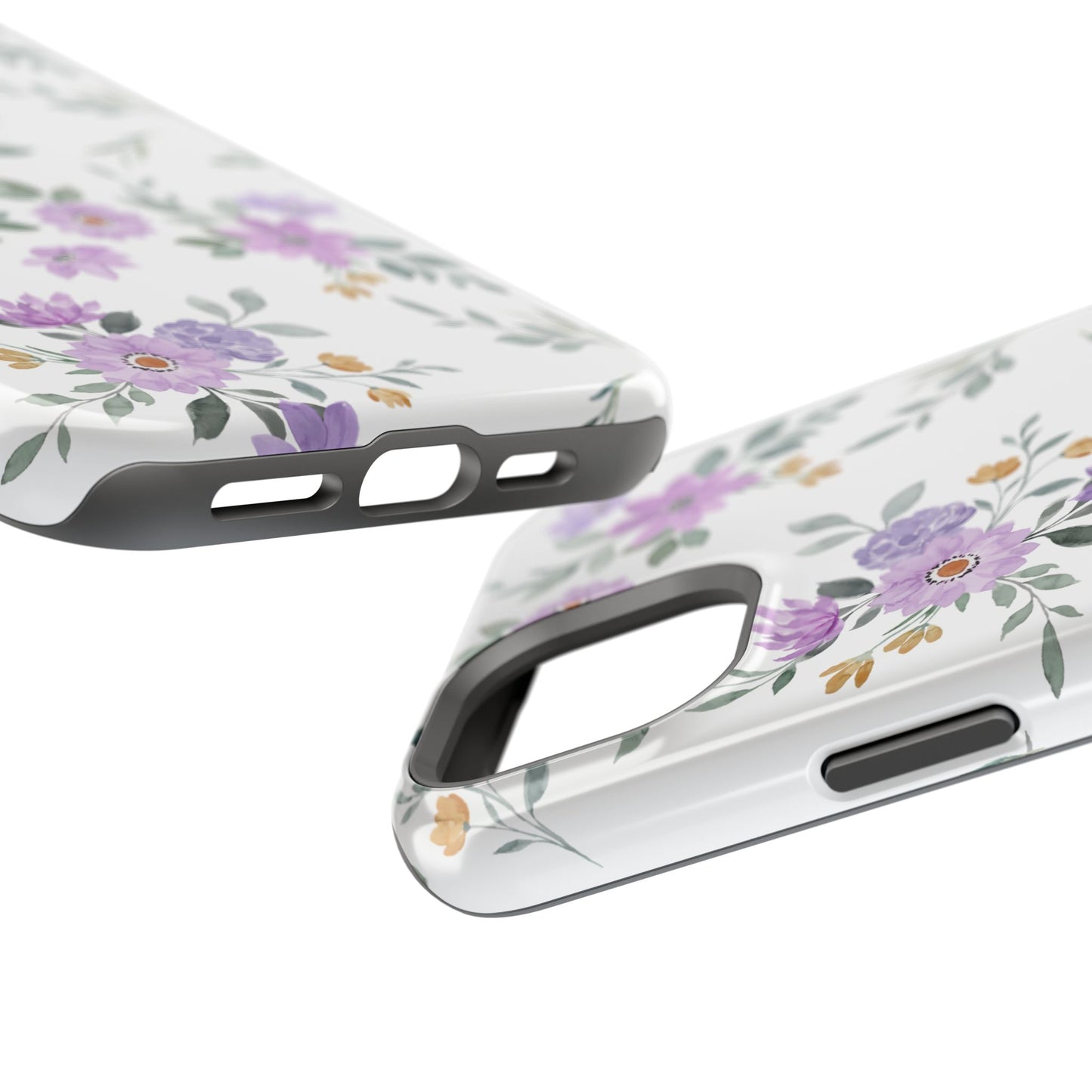 Magnetic Phone Case (Floral Pattern)