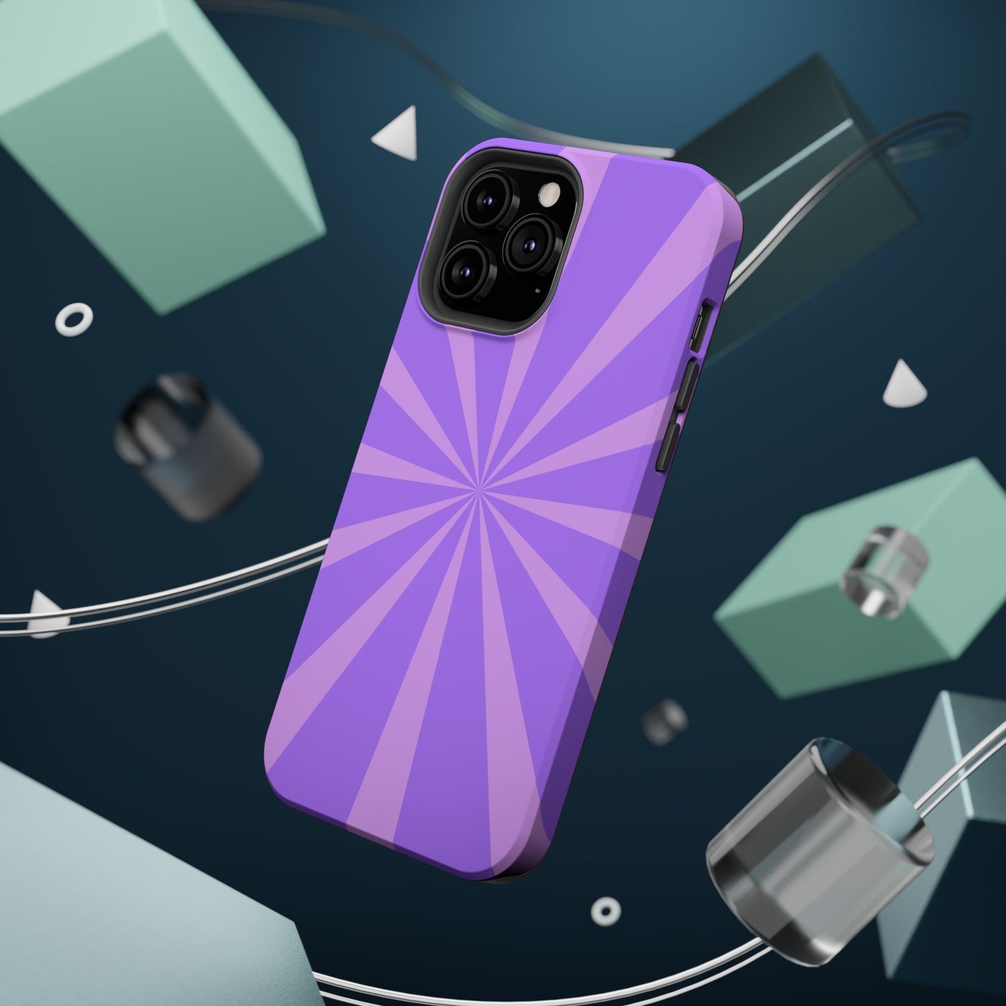 Magnetic Phone Case (Purple Star)