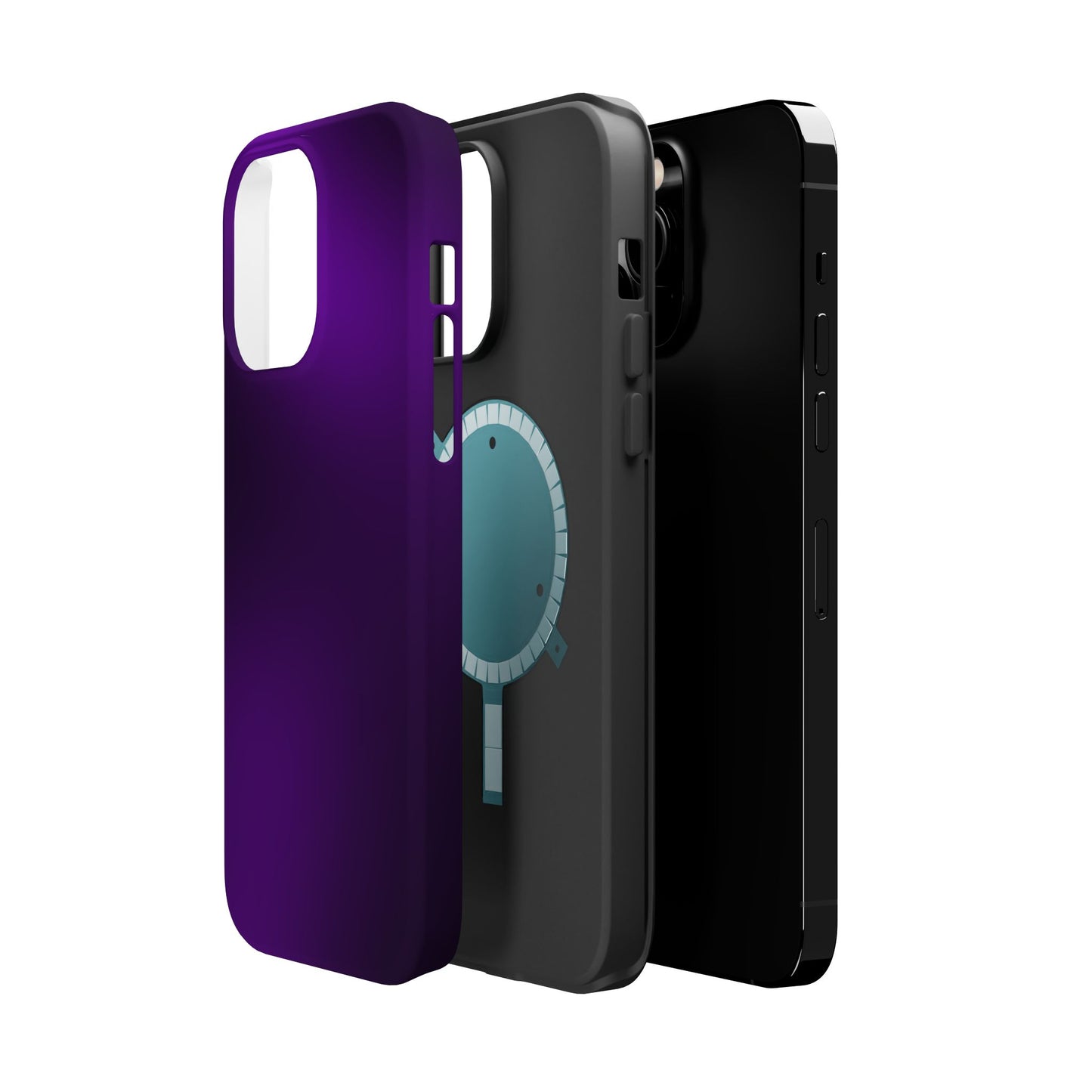 Magnetic Phone Case (Purple Gradient)