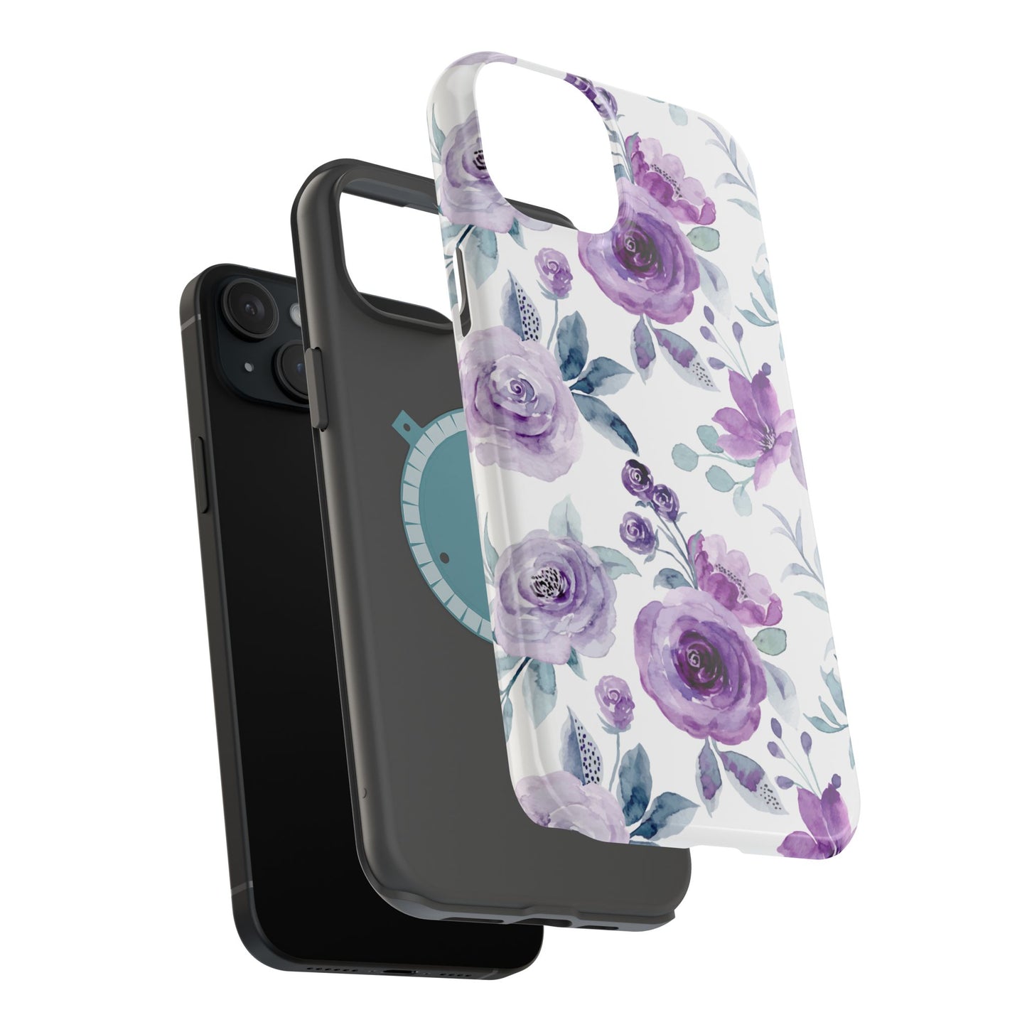 Magnetic Phone Case (Classic Floral)