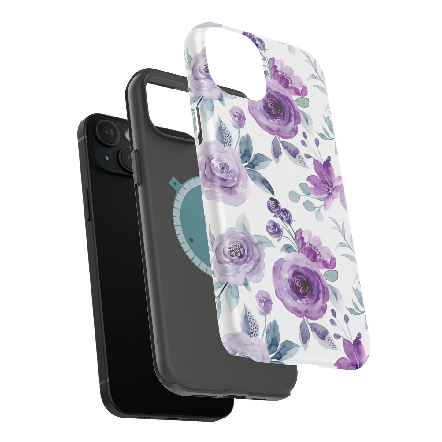 Magnetic Phone Case (Classic Floral)