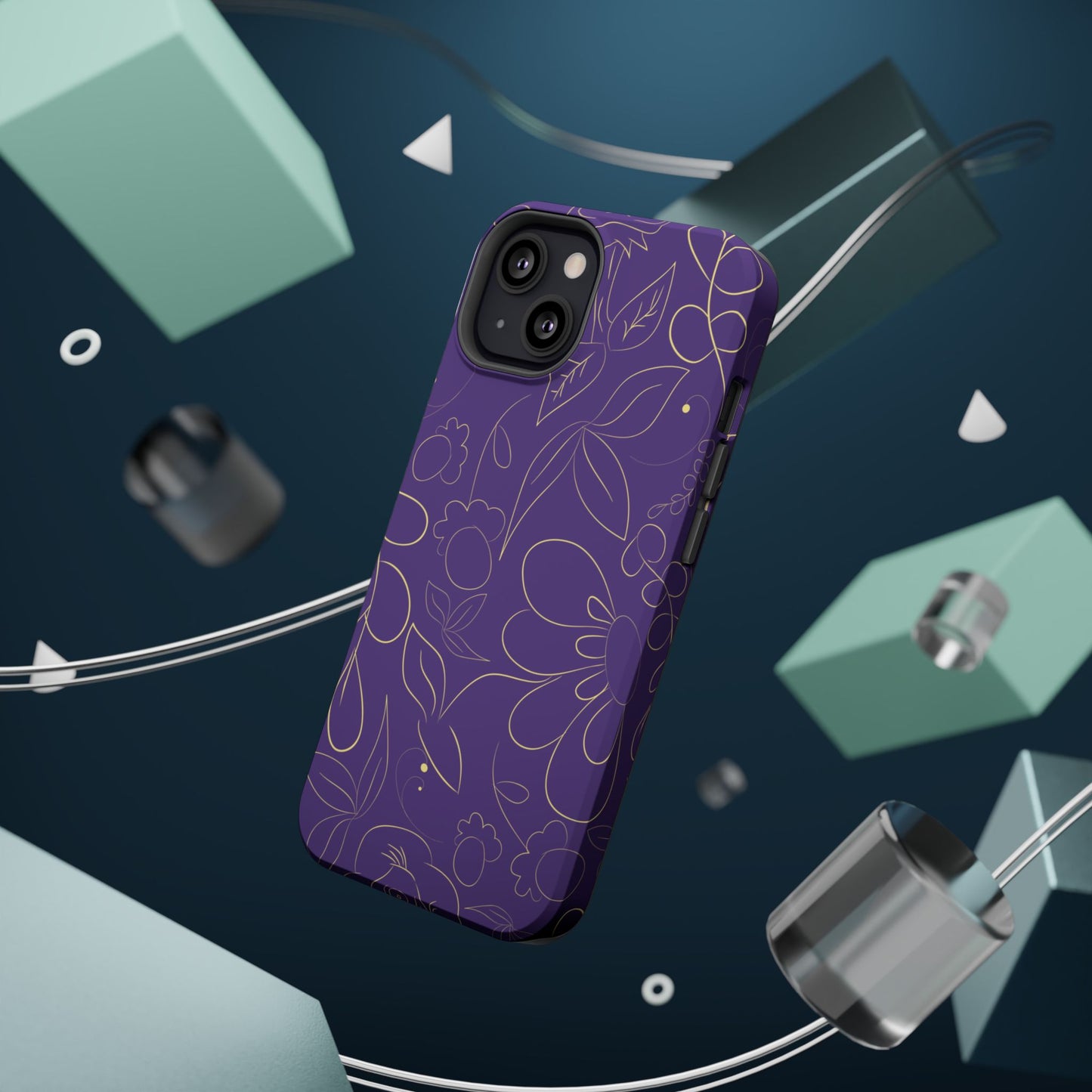 Magnetic Phone Case (Lux Floral)