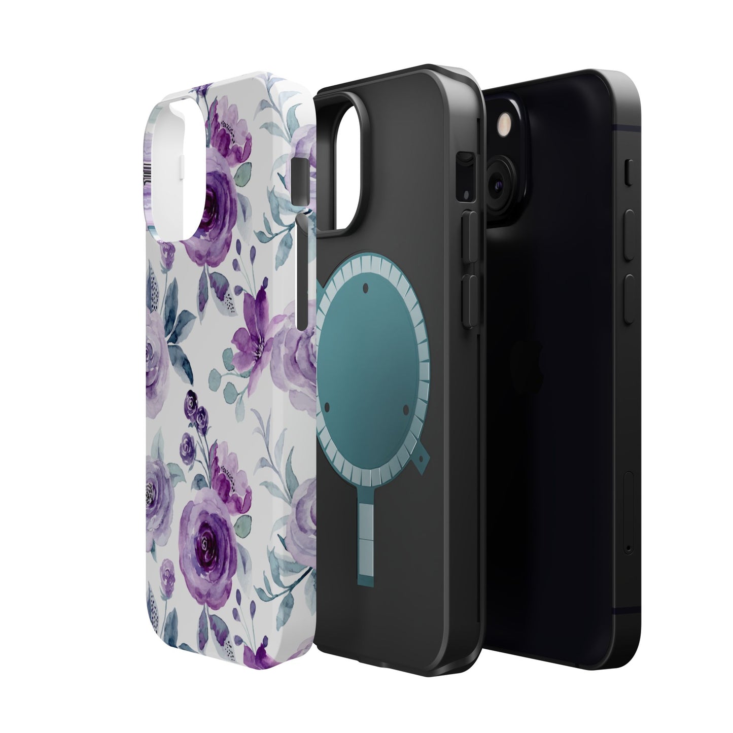 Magnetic Phone Case (Classic Floral)