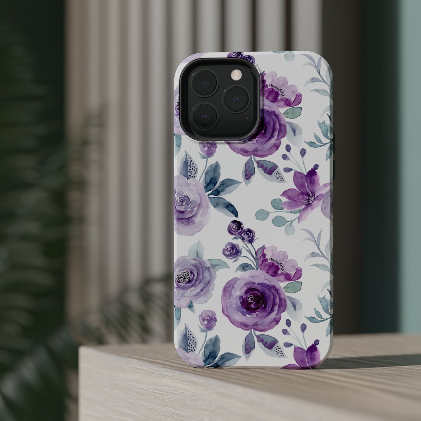 Magnetic Phone Case (Classic Floral)