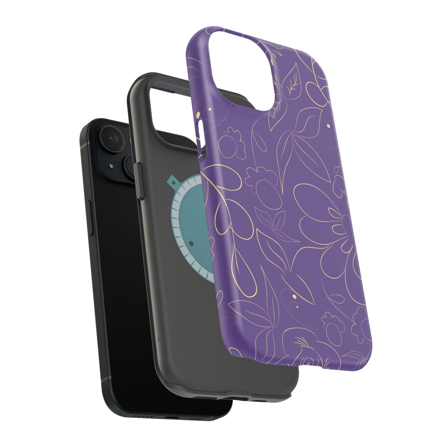 Magnetic Phone Case (Lux Floral)