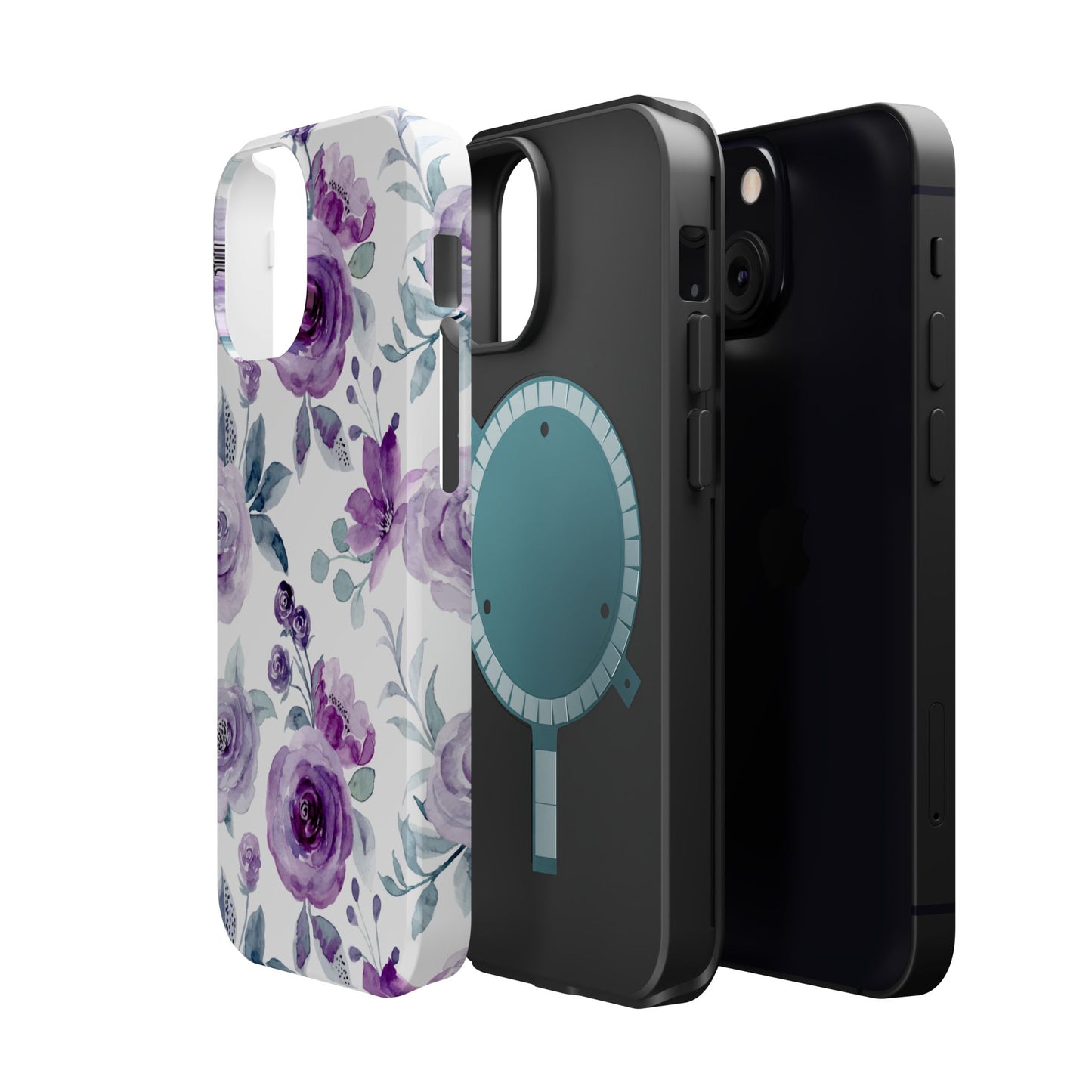 Magnetic Phone Case (Classic Floral)