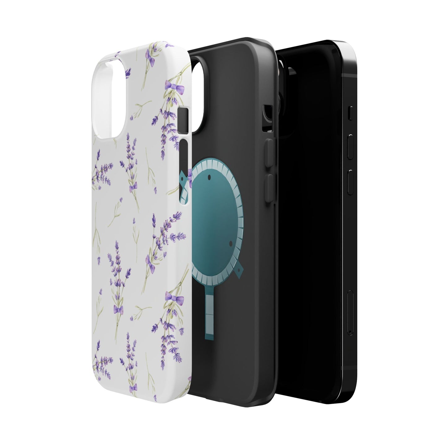 Magnetic Phone Case (Purple Lavender)