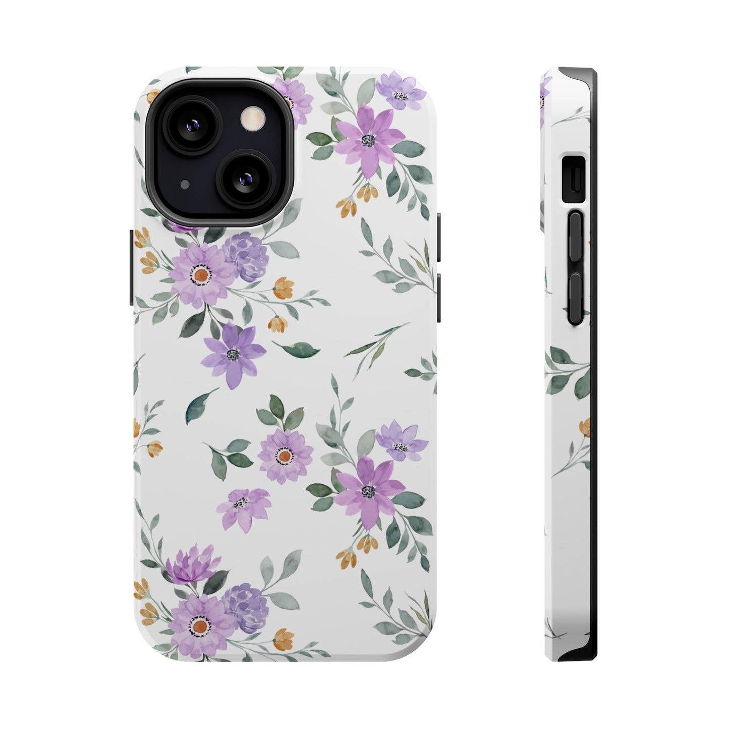 Magnetic Phone Case (Floral Pattern)