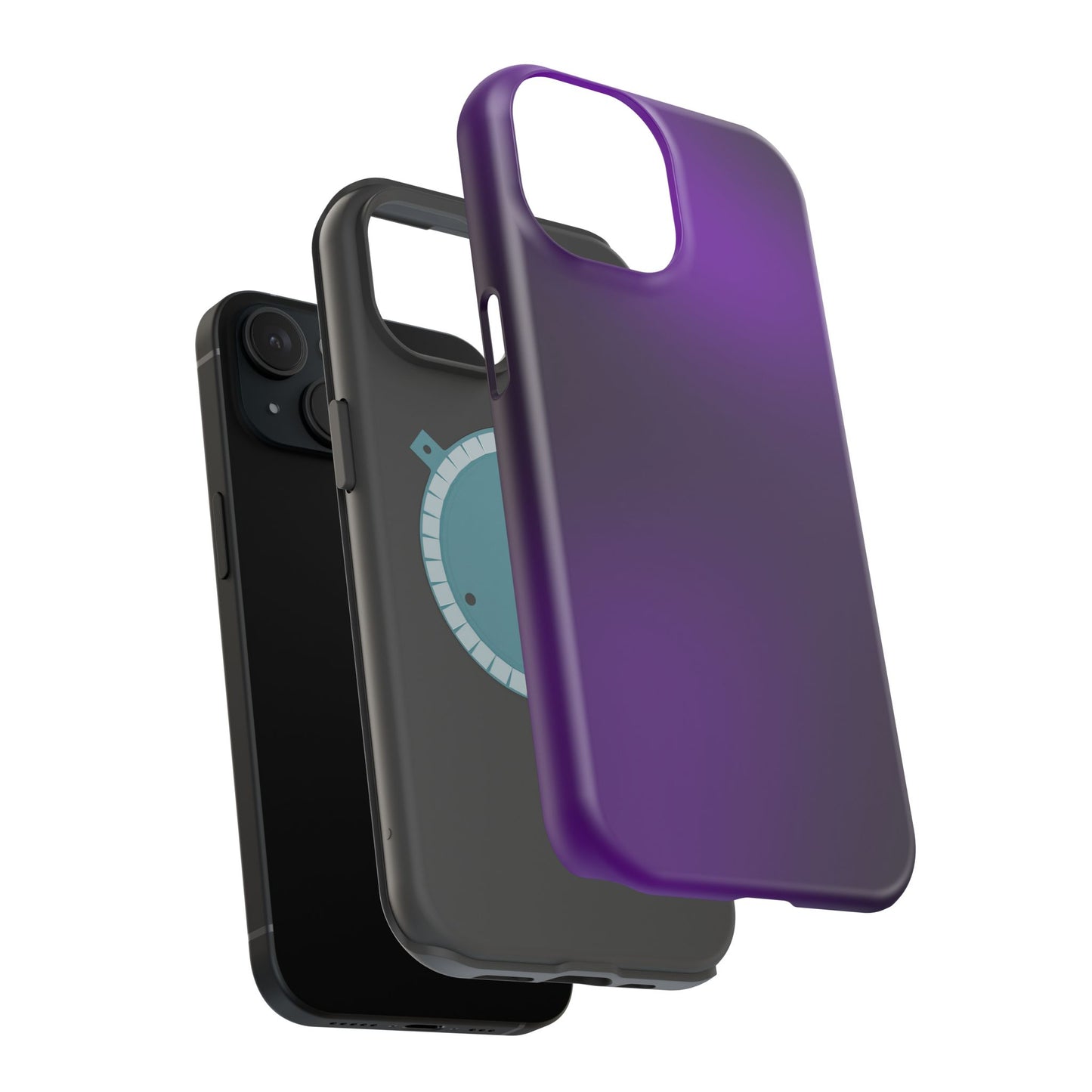 Magnetic Phone Case (Purple Gradient)