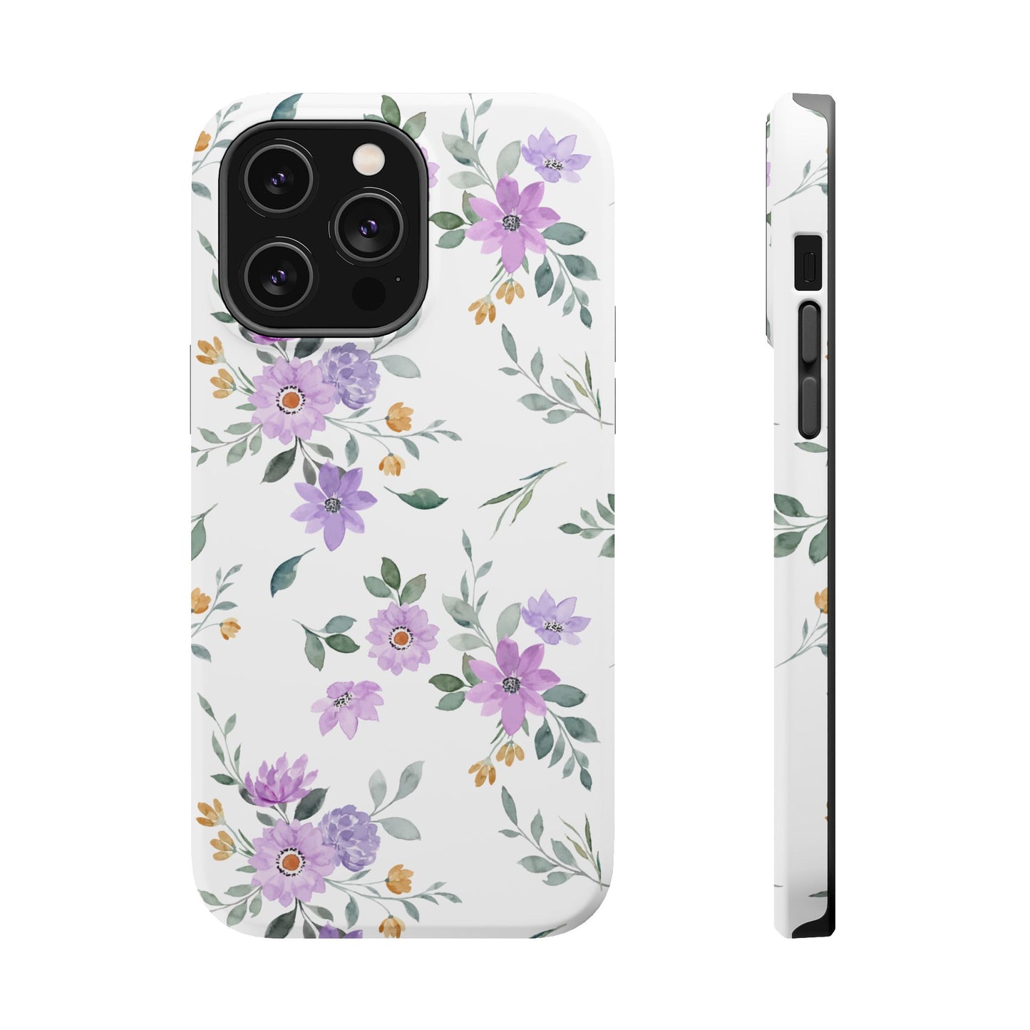 Magnetic Phone Case (Floral Pattern)