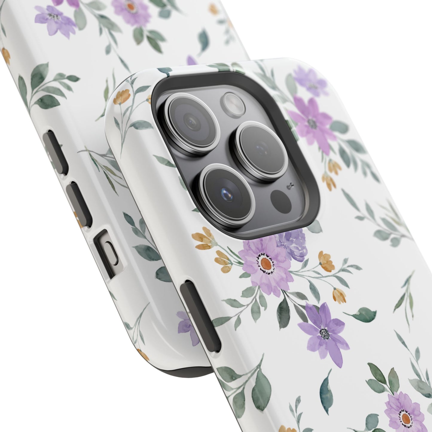 Magnetic Phone Case (Floral Pattern)