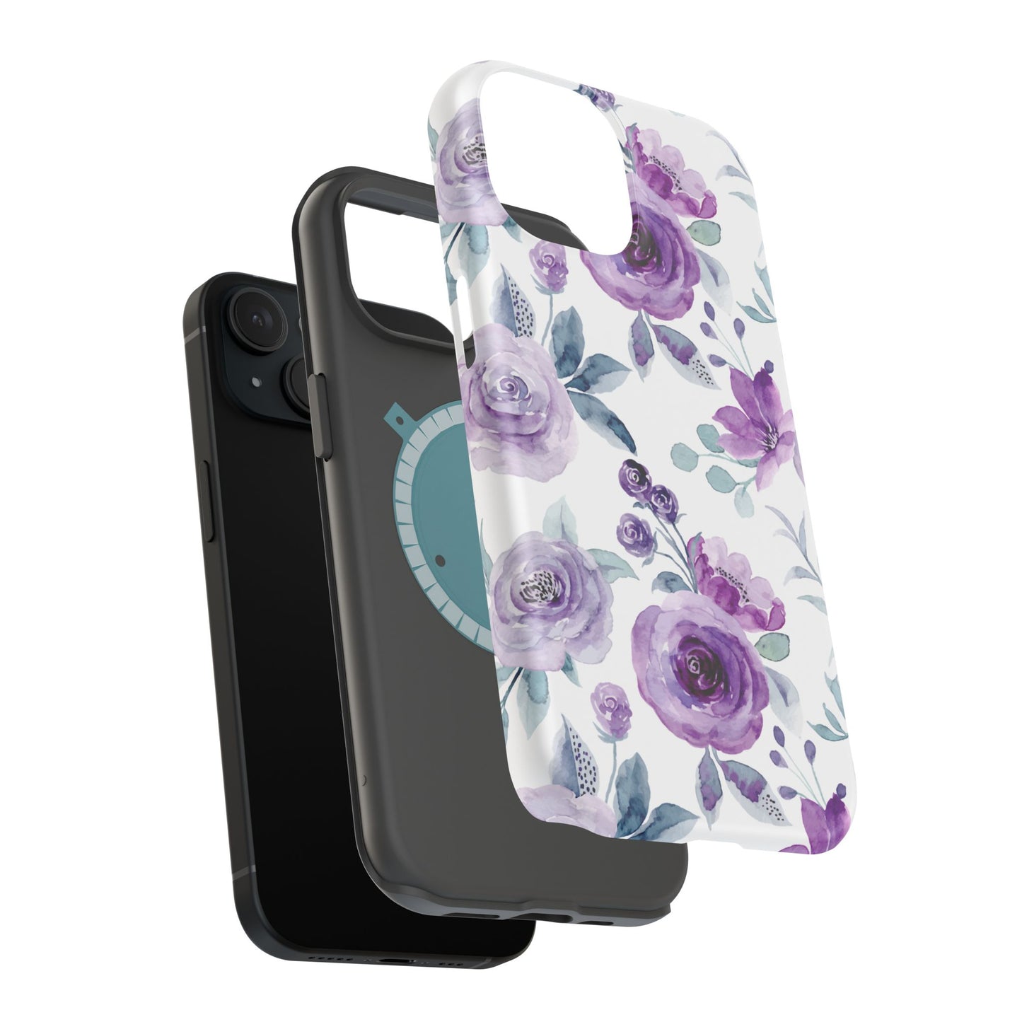 Magnetic Phone Case (Classic Floral)