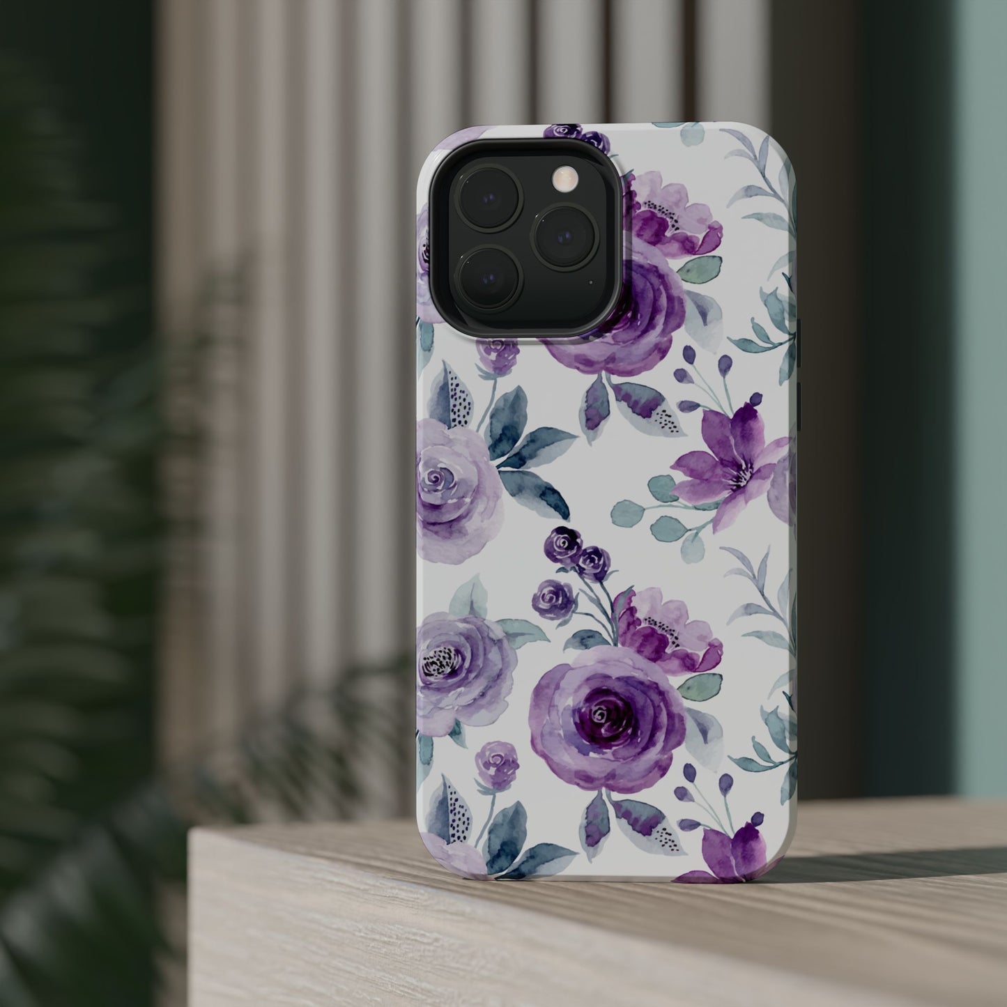 Magnetic Phone Case (Classic Floral)