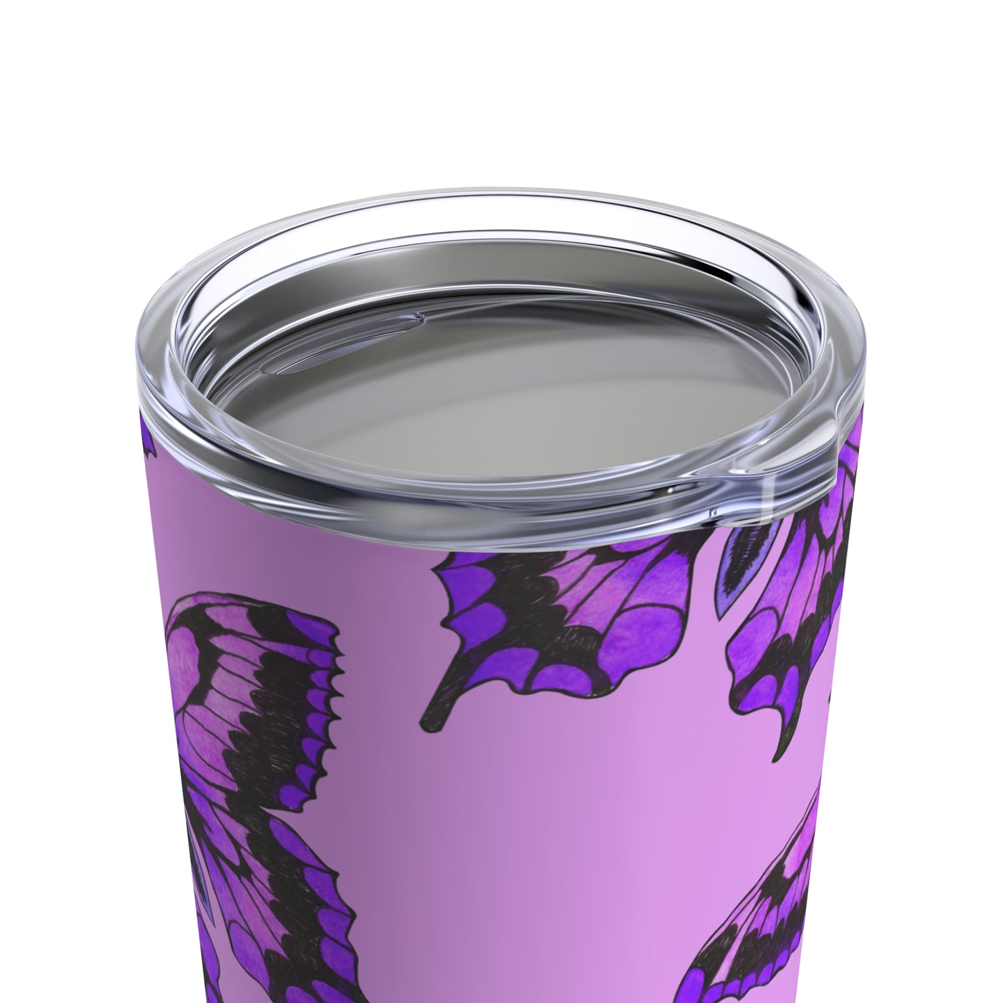 Tumbler 20oz (Purple Butterfly)