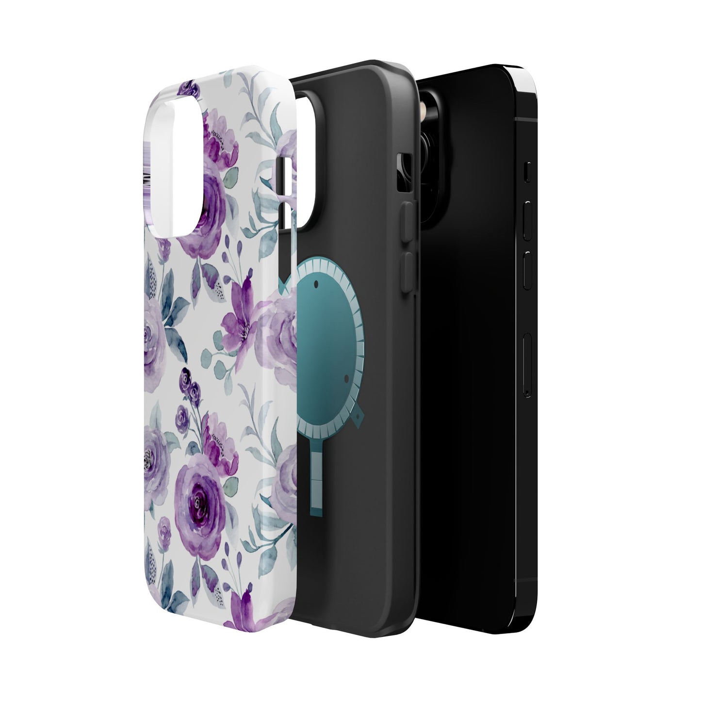 Magnetic Phone Case (Classic Floral)