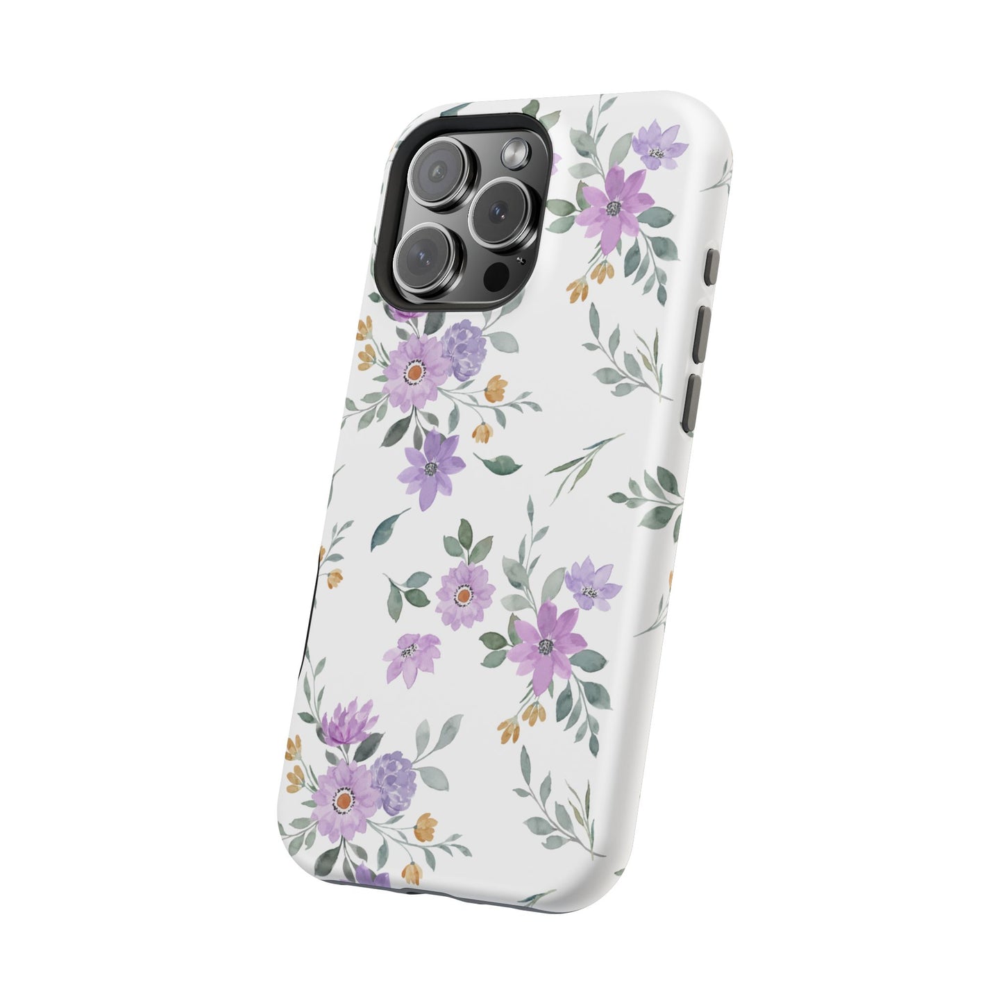 Magnetic Phone Case (Floral Pattern)