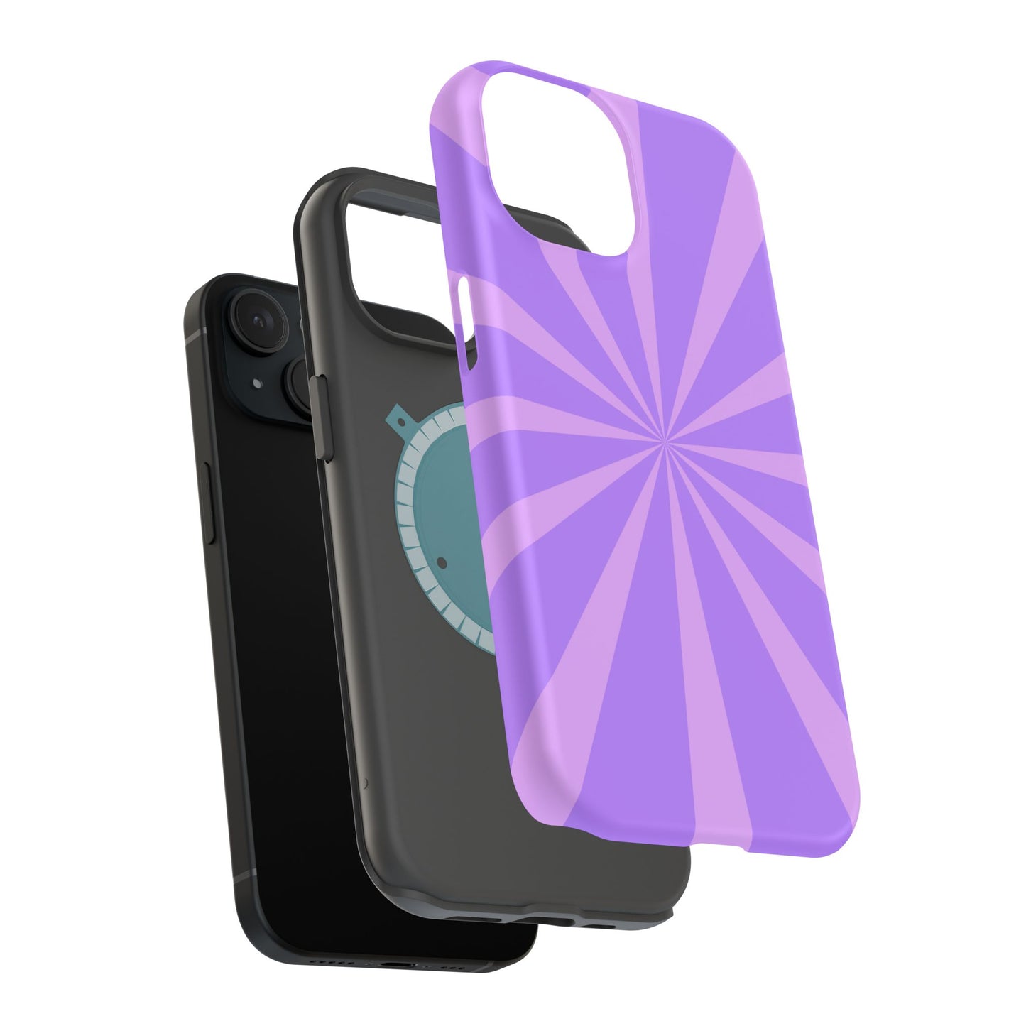 Magnetic Phone Case (Purple Star)