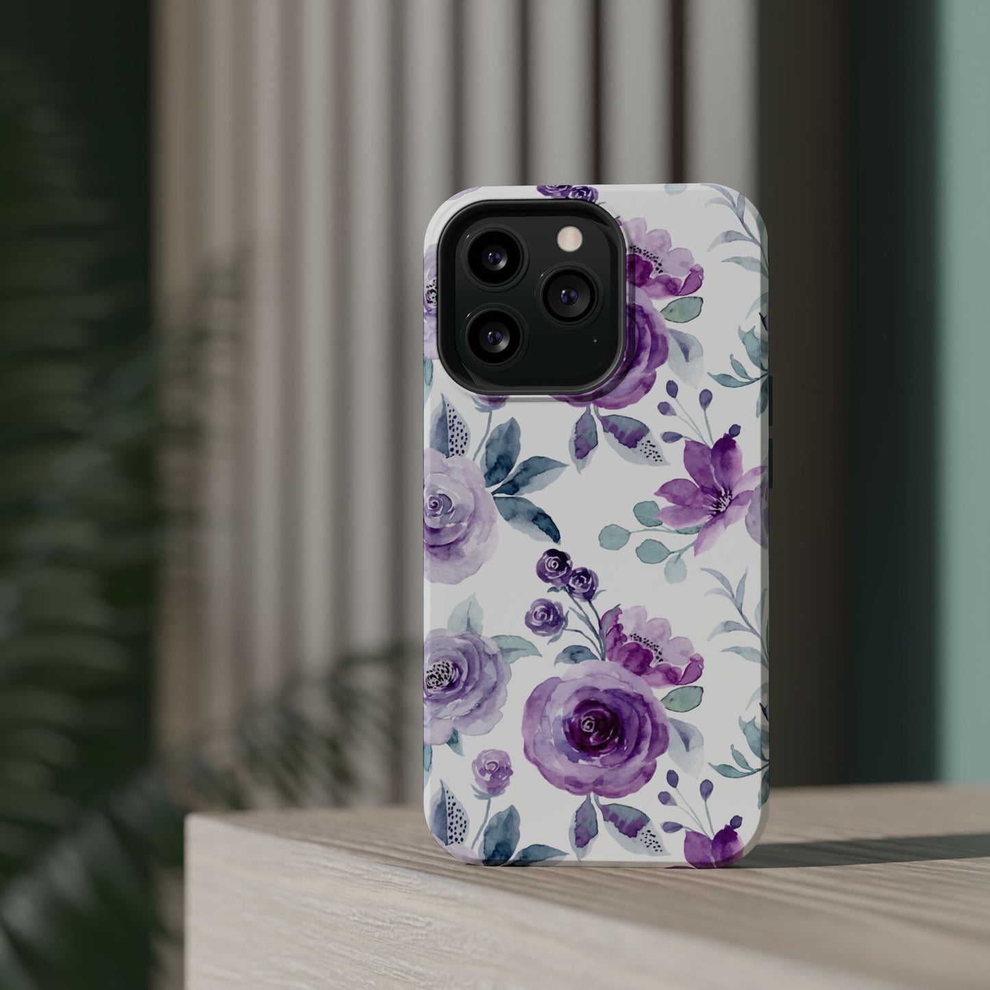 Magnetic Phone Case (Classic Floral)