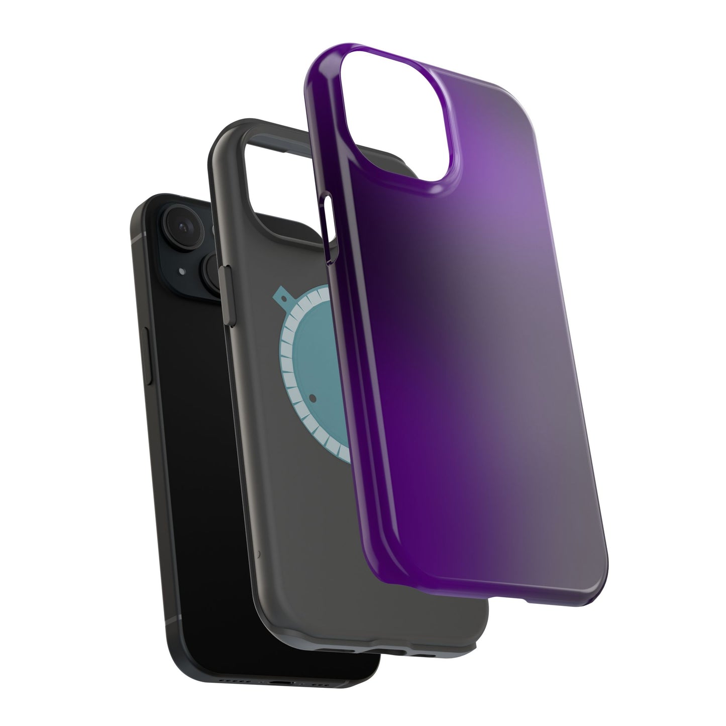 Magnetic Phone Case (Purple Gradient)