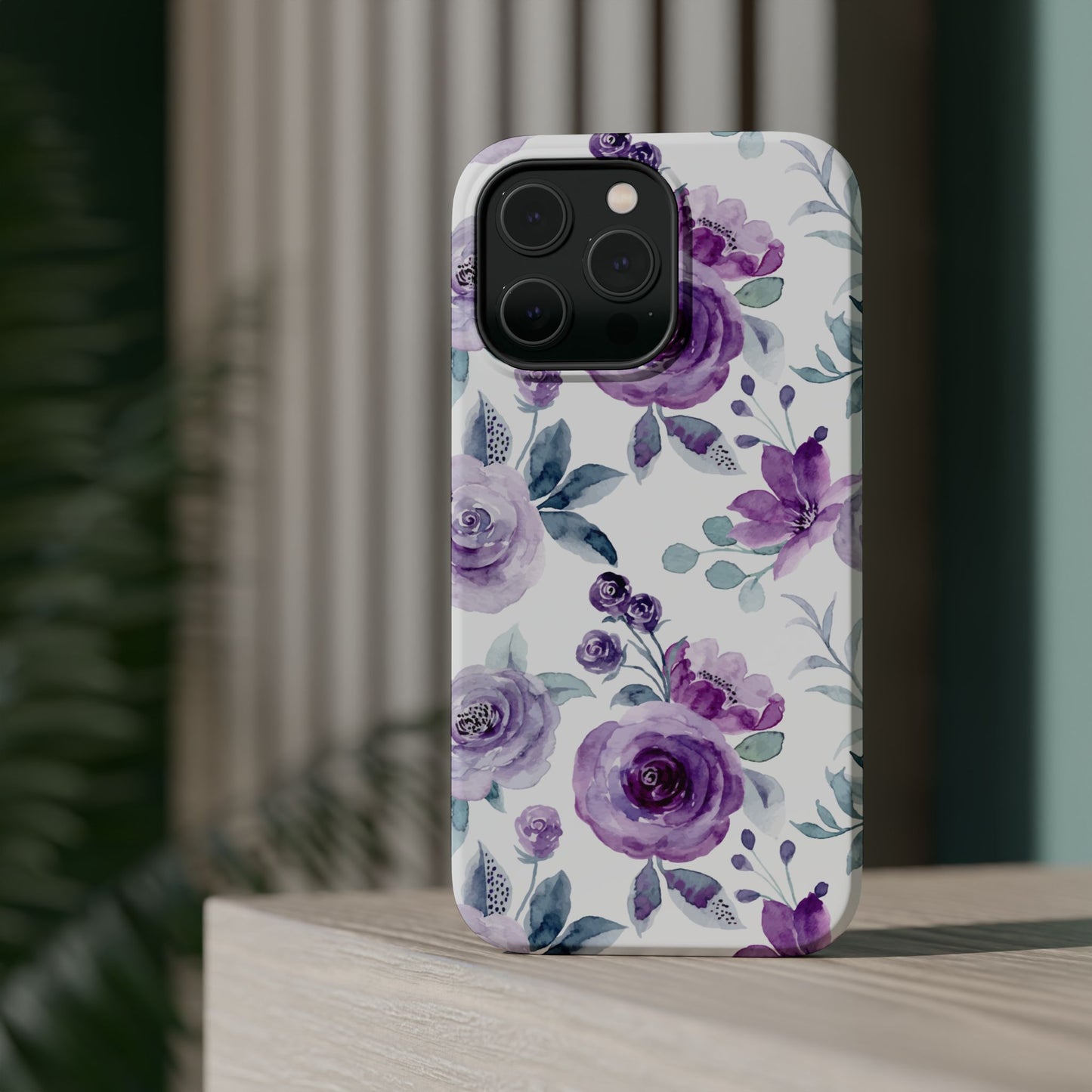 Magnetic Phone Case (Classic Floral)