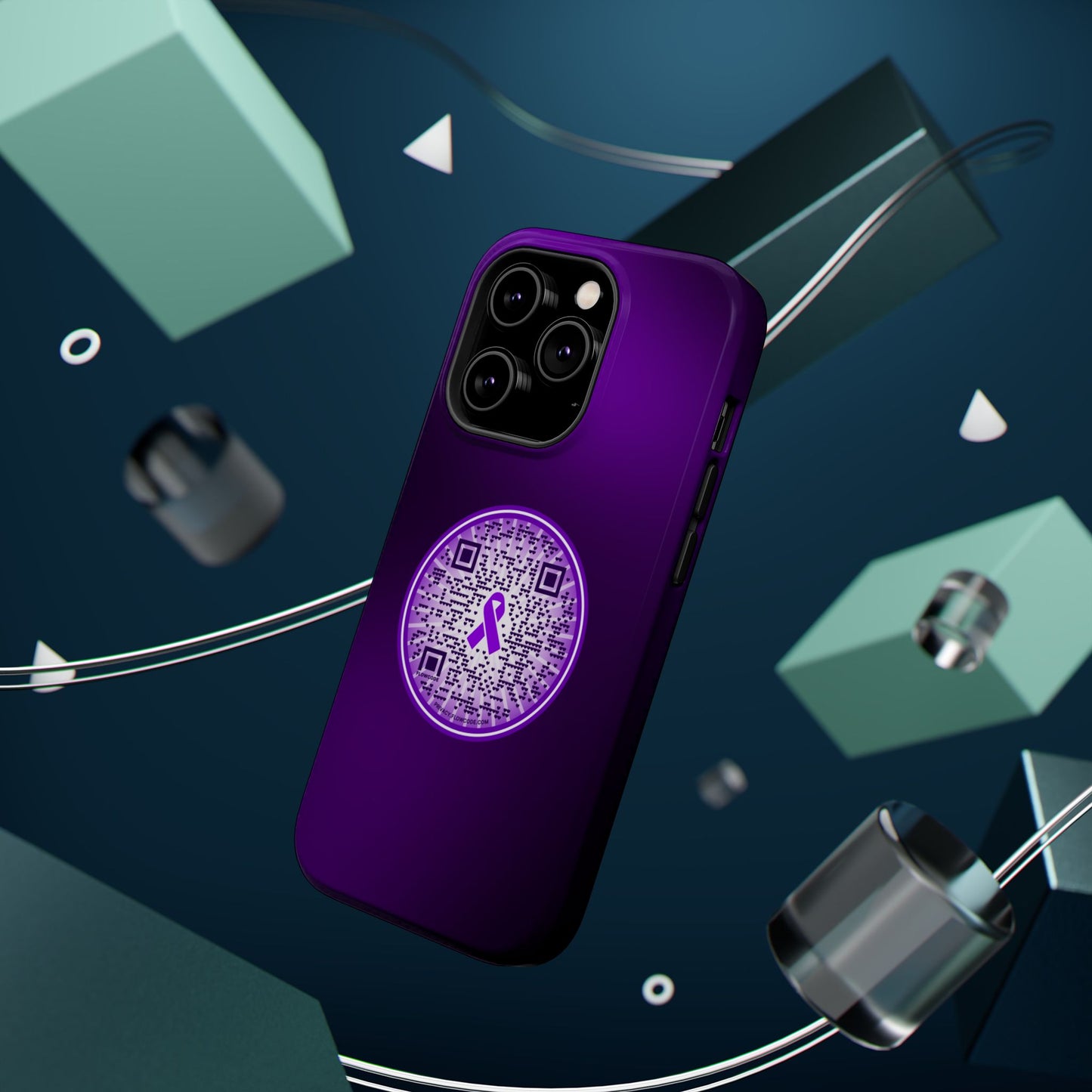 Magnetic Phone Case (Sky Info QR Code)