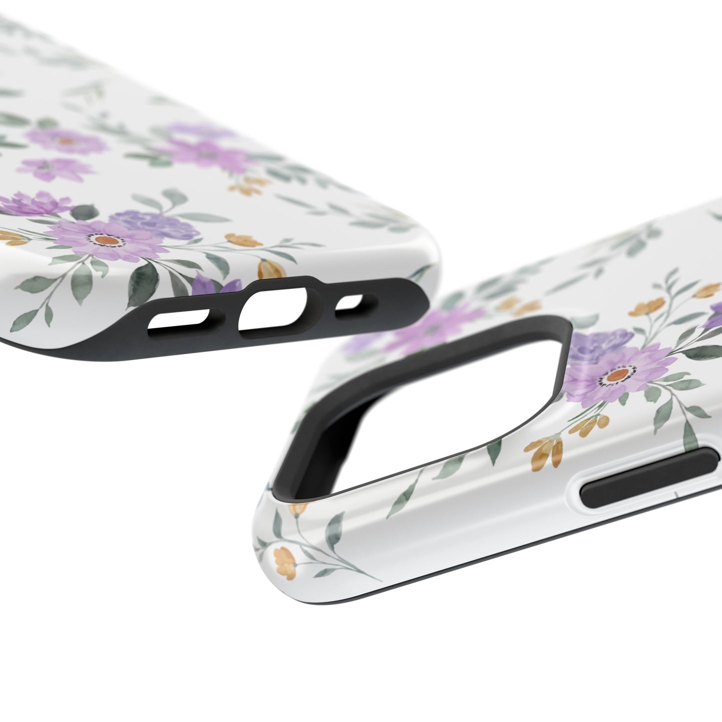 Magnetic Phone Case (Floral Pattern)