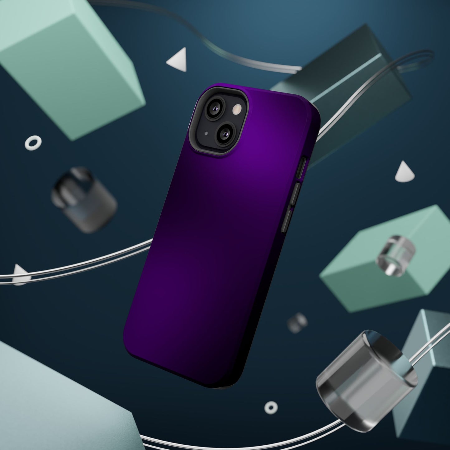 Magnetic Phone Case (Purple Gradient)