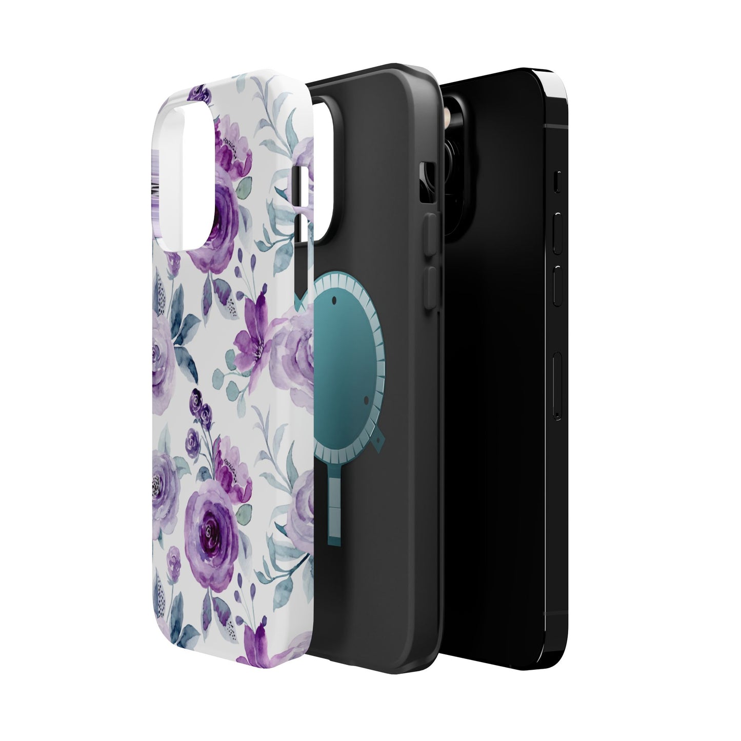 Magnetic Phone Case (Classic Floral)