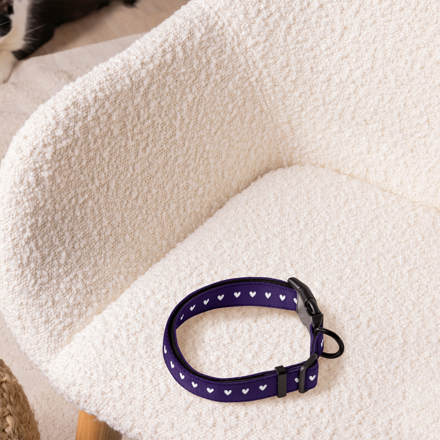 Purple Star Pet collar