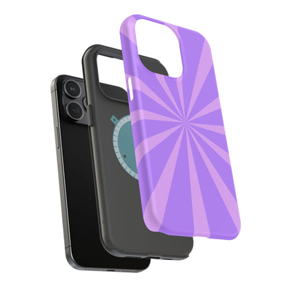 Magnetic Phone Case (Purple Star)