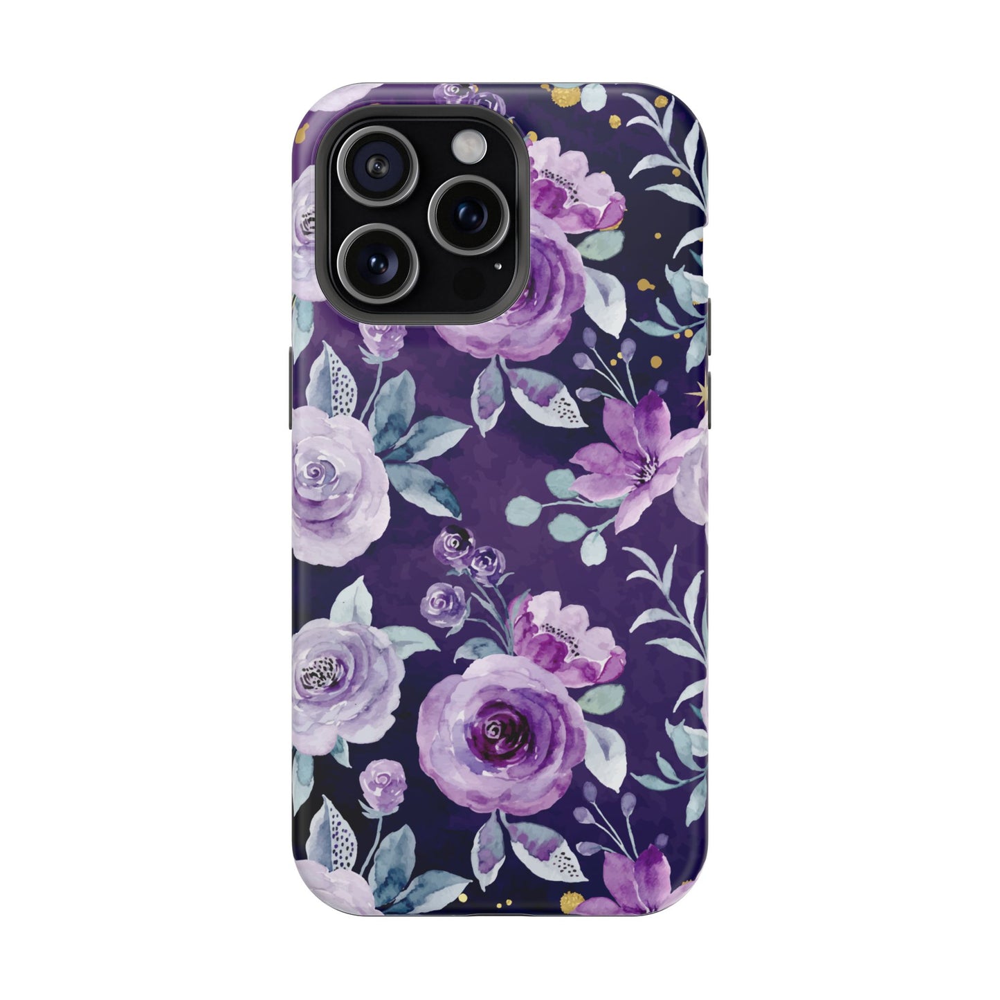 Magnetic Phone Case (Classic Floral *Special Purple Edition*)