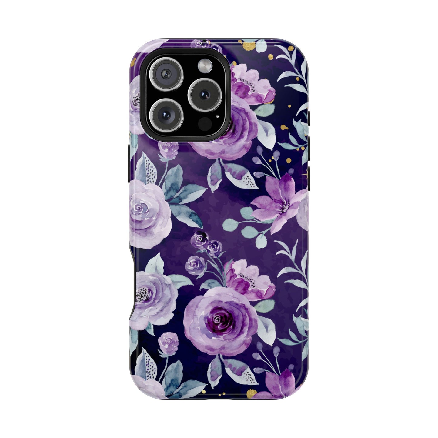 Magnetic Phone Case (Classic Floral *Special Purple Edition*)