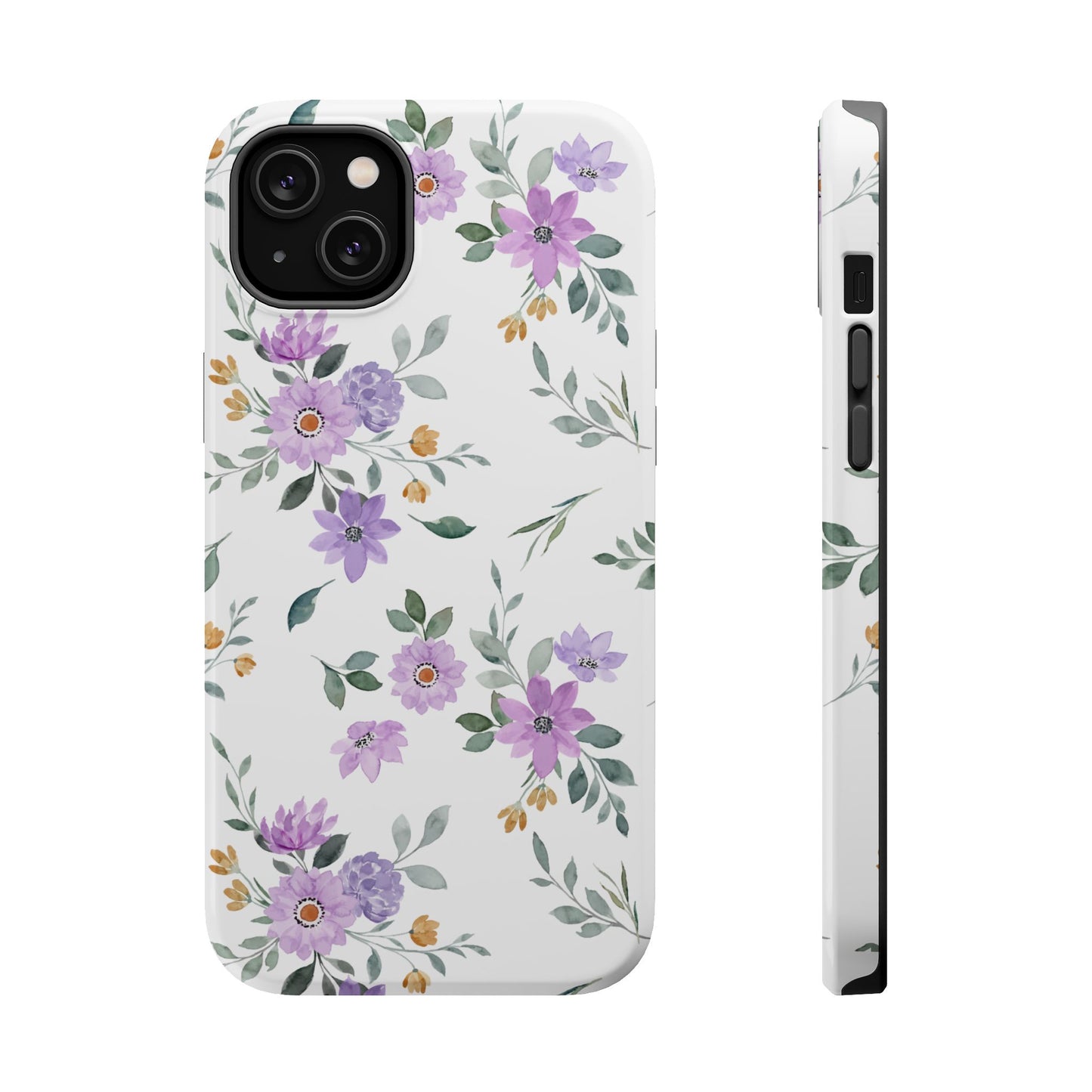 Magnetic Phone Case (Floral Pattern)