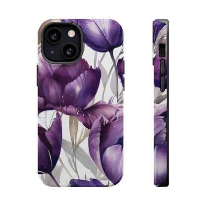 Magnetic Phone Case (Watercolor Flower)