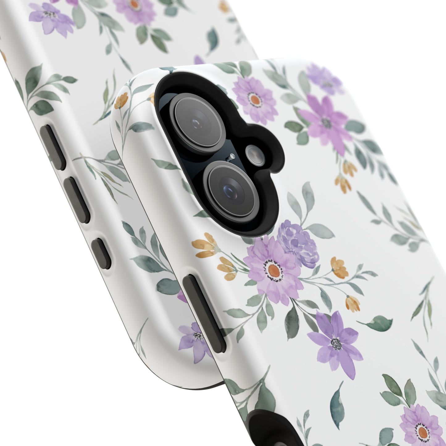 Magnetic Phone Case (Floral Pattern)