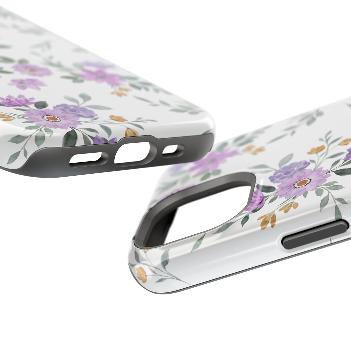 Magnetic Phone Case (Floral Pattern)